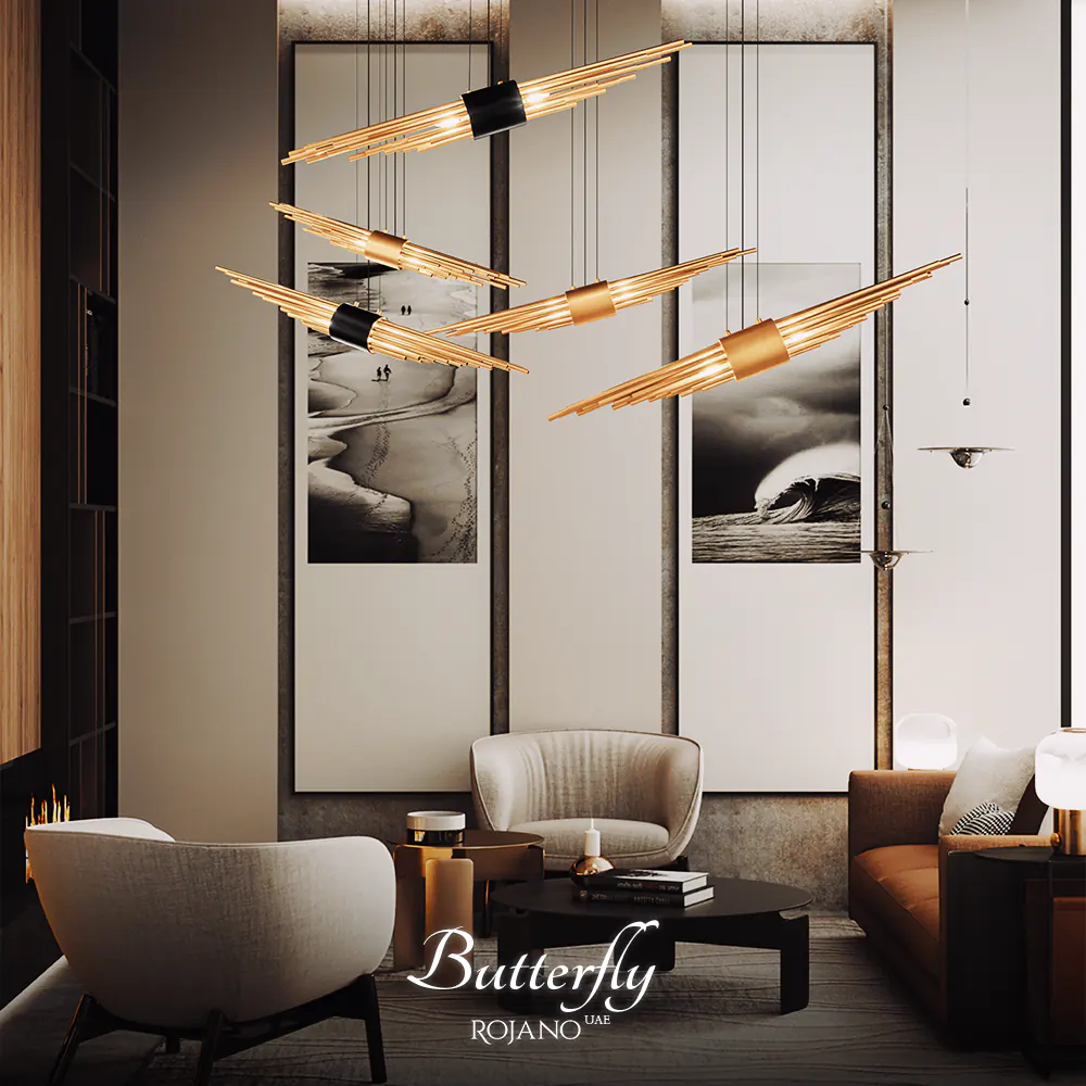 ثريا BUTTERFLY 2022 الذهبية موديل MD142