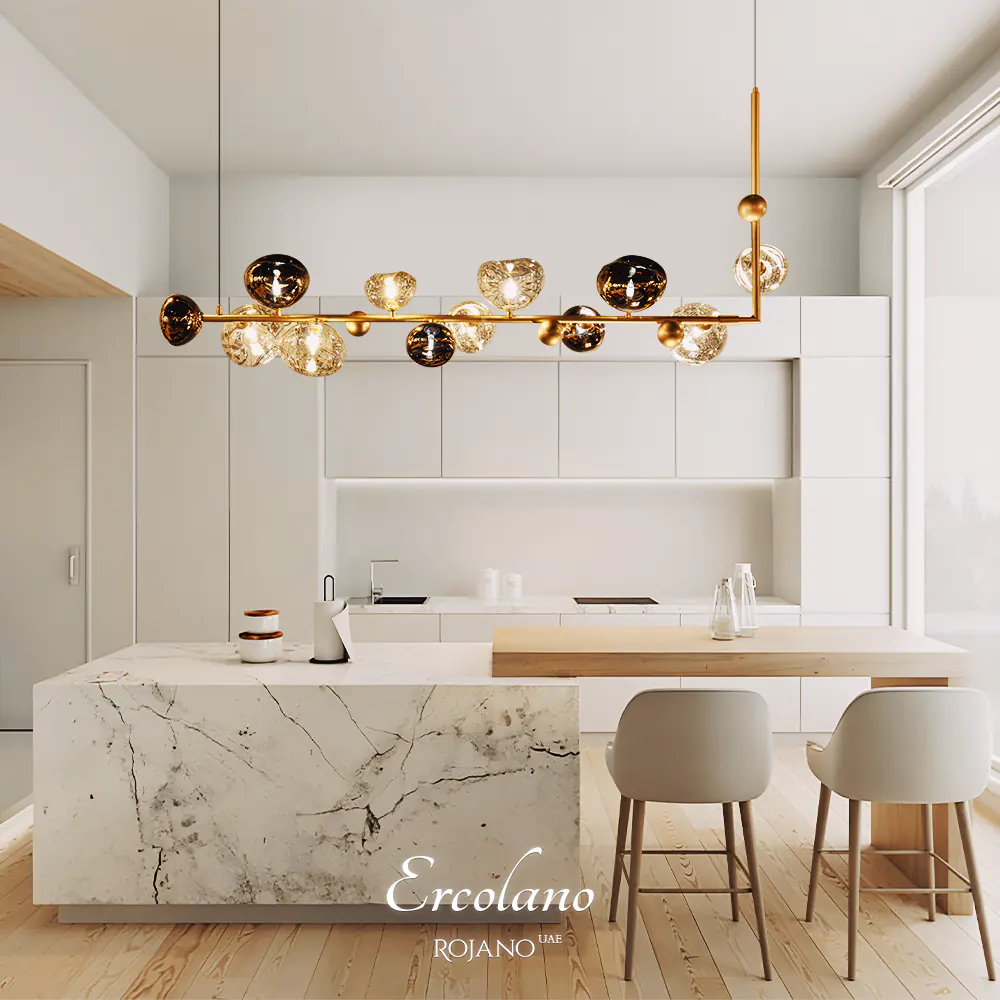 الثريا الخطية الذهبية Ercolano موديل MD157